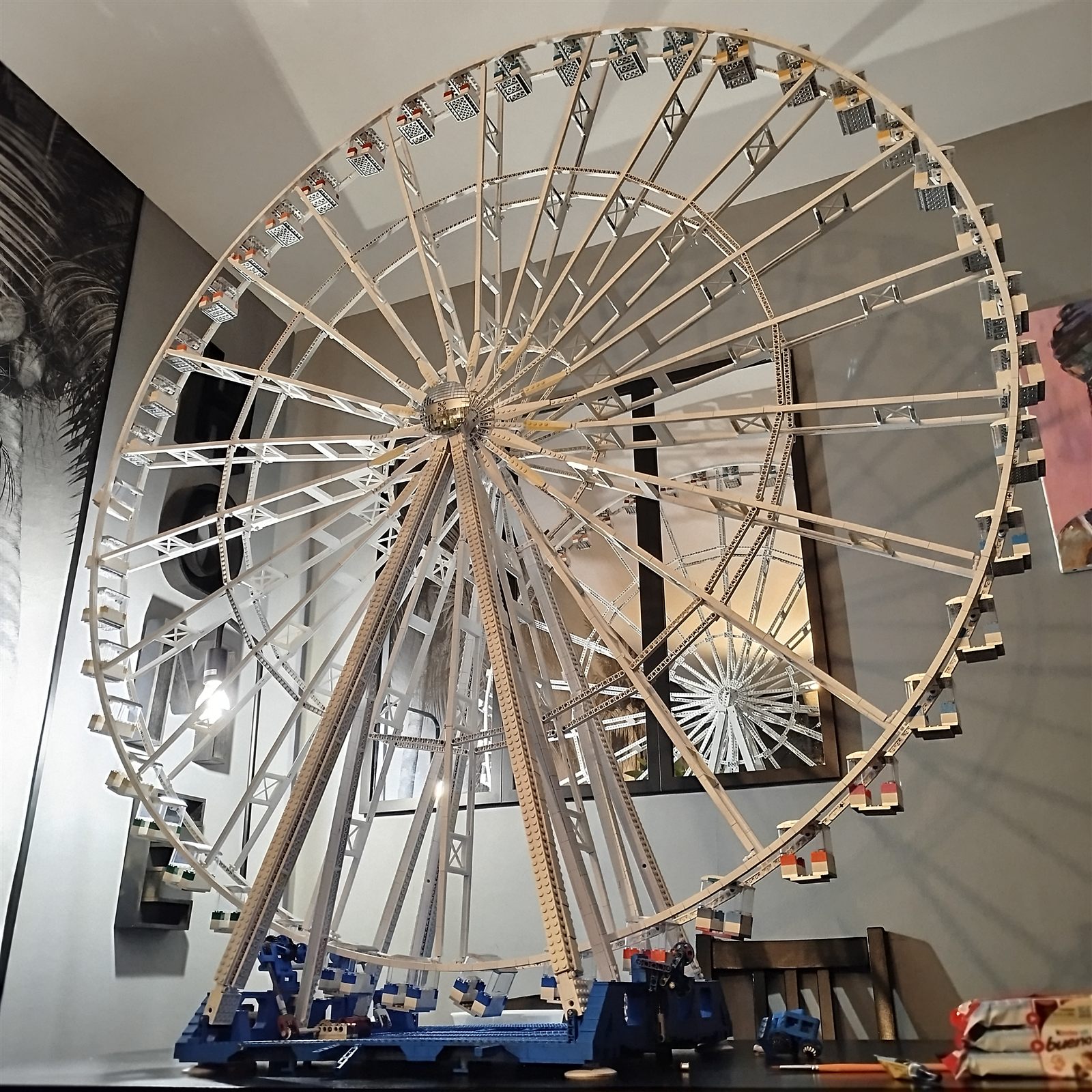 Grande roue LEGO détaillée